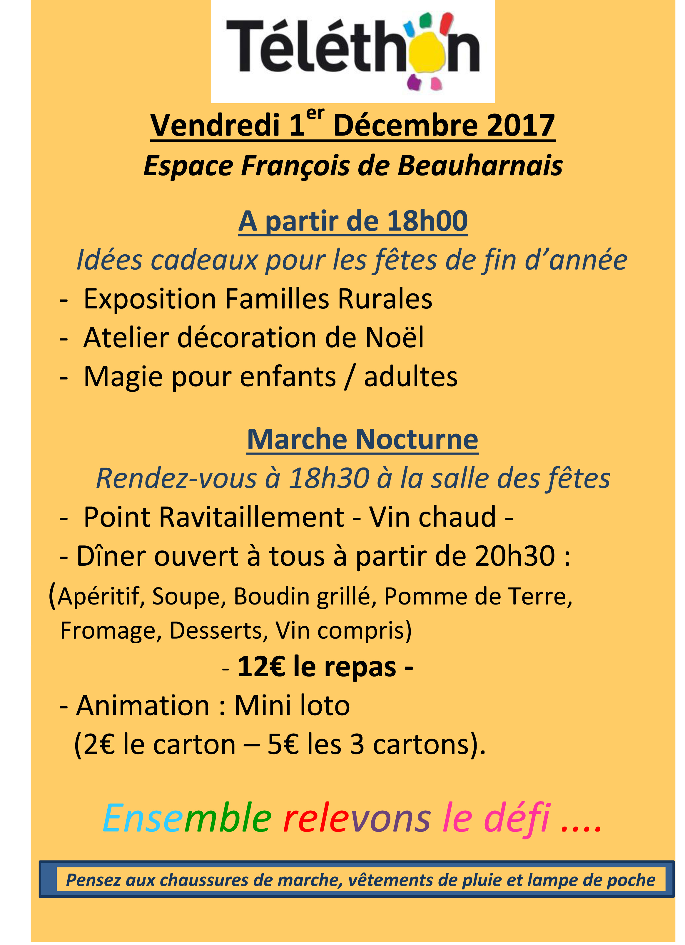 Téléthon 2017