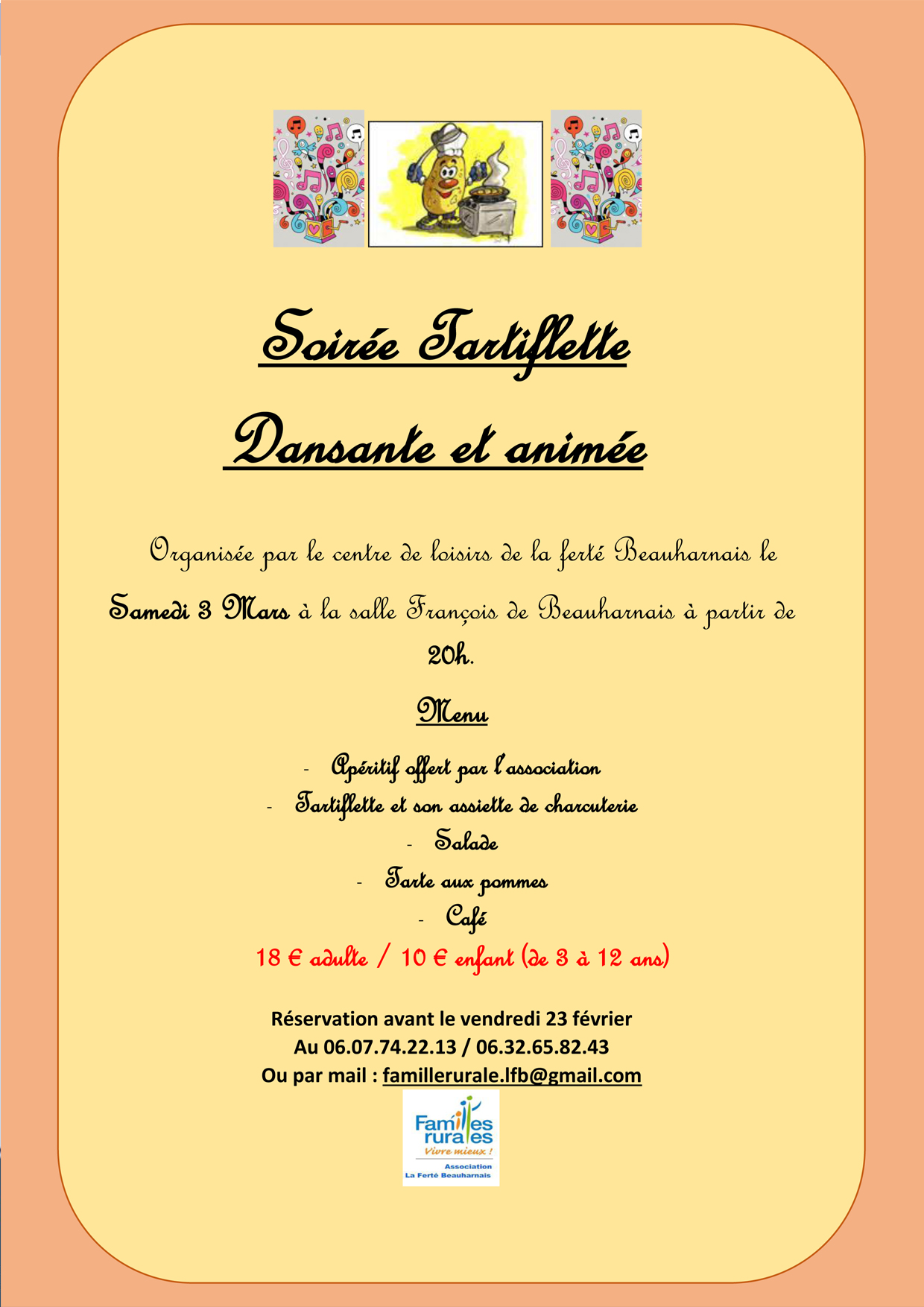 Soirée tartiflette